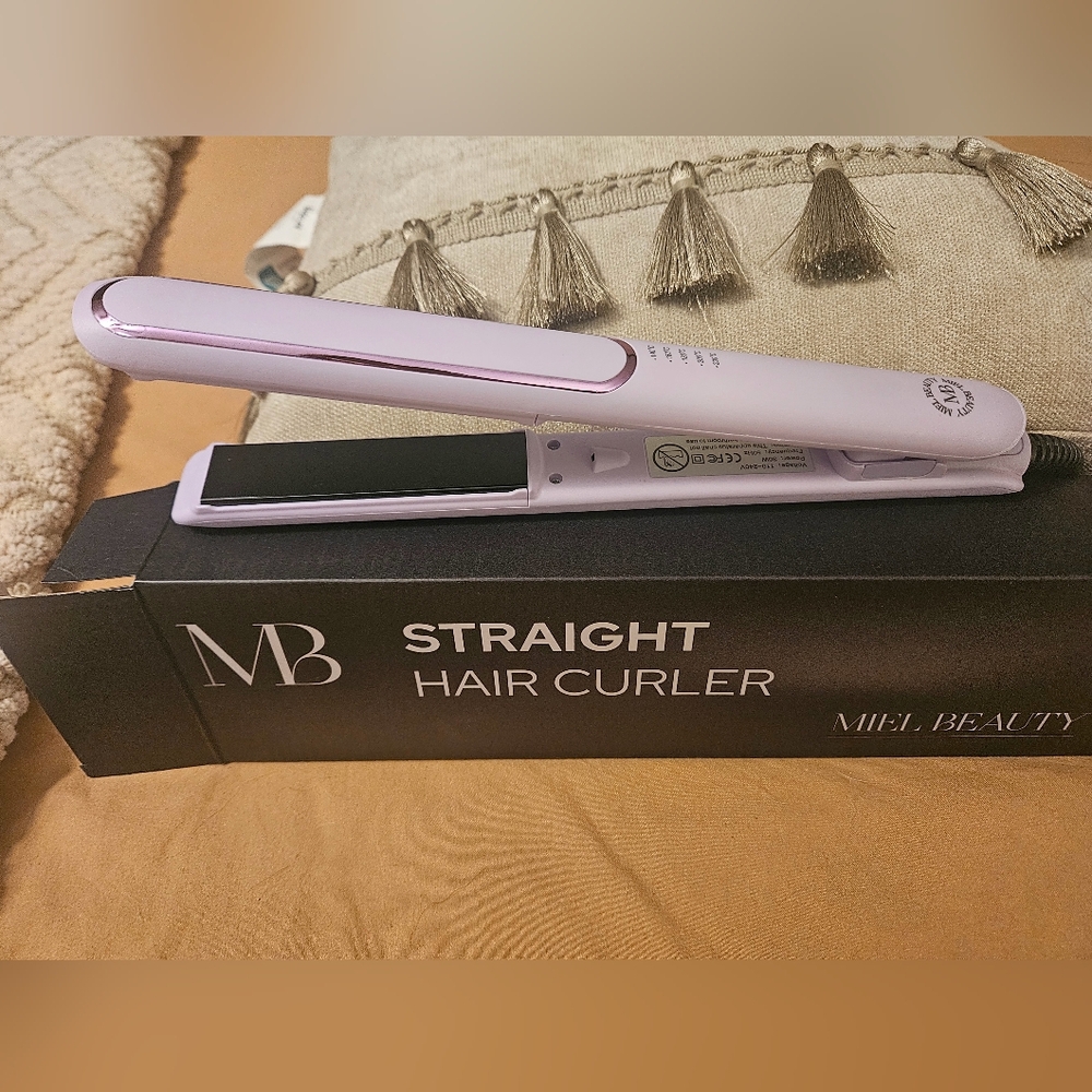 Miel Beauty Light Purple Straight Hair Curler